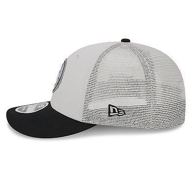 Men's New Era  Cream/Black Las Vegas Raiders 2023 Sideline Historic Low Profile 9FIFTY Snapback Hat