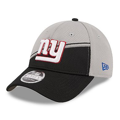 Men's New Era  Gray/Black New York Giants 2023 Sideline 9FORTY Adjustable Hat