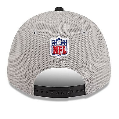 Men's New Era  Gray/Black New York Giants 2023 Sideline 9FORTY Adjustable Hat