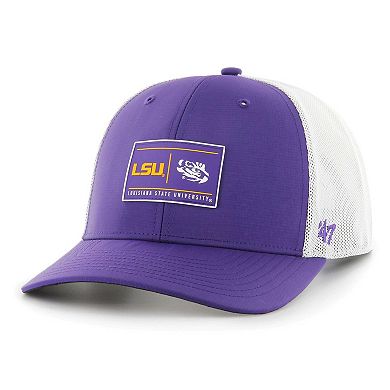 Men's '47 Purple LSU Tigers Bonita Brrr Hitch Adjustable Hat