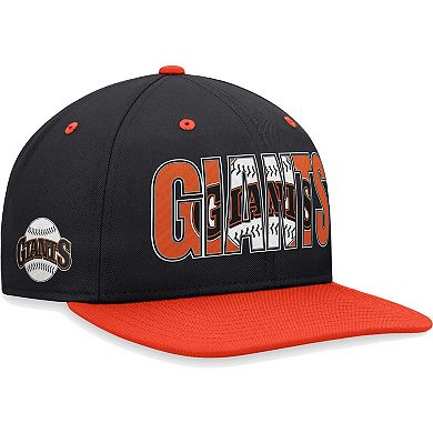 Men's Nike Black San Francisco Giants Cooperstown Collection Pro Snapback Hat