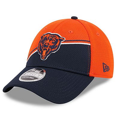 Men's New Era  Orange/Navy Chicago Bears 2023 Sideline 9FORTY Adjustable Hat