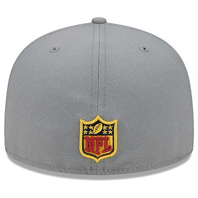 Men's New Era Gray New England Patriots Color Pack 59FIFTY Fitted Hat