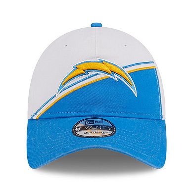 Toddler New Era  White/Blue Los Angeles Chargers 2023 Sideline 9TWENTY Adjustable Hat