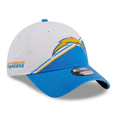 Toddler New Era  White/Blue Los Angeles Chargers 2023 Sideline 9TWENTY Adjustable Hat