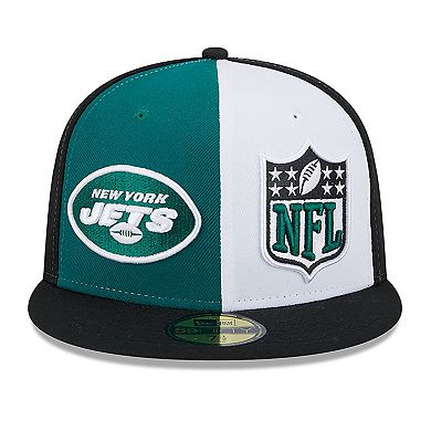 Men's New Era  Green/Black New York Jets 2023 Sideline 59FIFTY Fitted Hat
