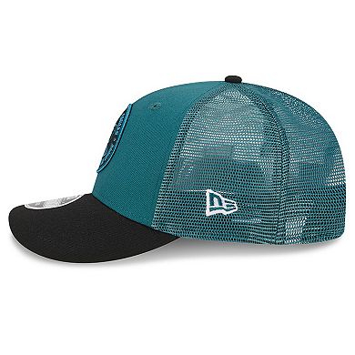 Men's New Era  Midnight Green/Black Philadelphia Eagles 2023 Sideline Low Profile 9FIFTY Snapback Hat