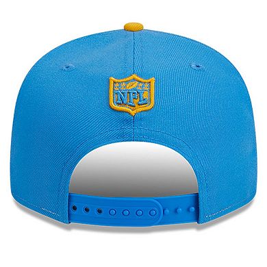 Men's New Era  Cream/Powder Blue Los Angeles Chargers 2023 Sideline Historic 9FIFTY Snapback Hat