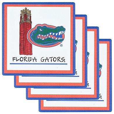 Florida Gators Four-Pack Coaster Set