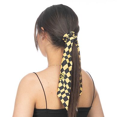 ZooZatz Iowa Hawkeyes Checkered Scrunchie Scarf