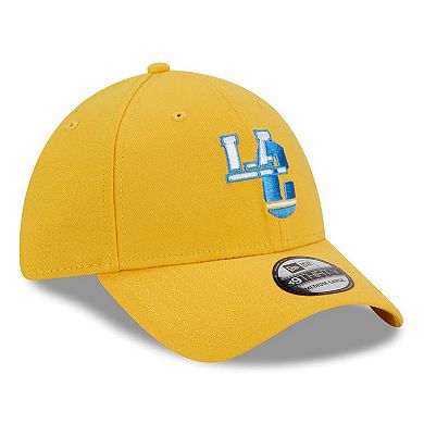 Men's New Era Gold Los Angeles Chargers City Originals 39THIRTY Flex Hat