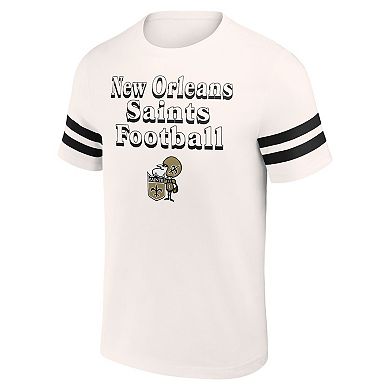 Men's NFL x Darius Rucker Collection by Fanatics Cream New Orleans Saints Vintage T-Shirt