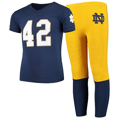 Notre Dame Fighting Irish Youth Pajama Set - Navy Blue