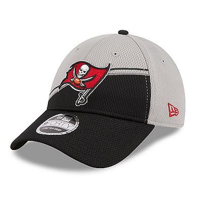 Men's New Era  Gray/Black Tampa Bay Buccaneers 2023 Sideline 9FORTY Adjustable Hat