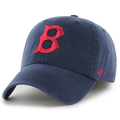 Men's '47 Navy Boston Red Sox Cooperstown Collection Franchise Fitted Hat