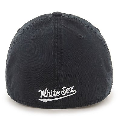 Men's '47 Black Chicago White Sox Franchise Logo Fitted Hat