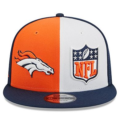 Men's New Era Orange/Navy Denver Broncos 2023 Sideline 9FIFTY Snapback Hat