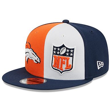 Men's New Era Orange/Navy Denver Broncos 2023 Sideline 9FIFTY Snapback Hat