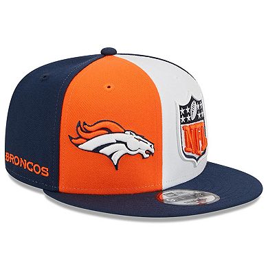 Men's New Era Orange/Navy Denver Broncos 2023 Sideline 9FIFTY Snapback Hat