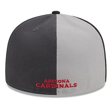 Men's New Era  Gray/Black Arizona Cardinals 2023 Sideline 59FIFTY Fitted Hat