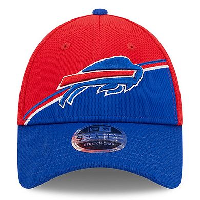 Men's New Era  Red/Royal Buffalo Bills 2023 Sideline 9FORTY Adjustable Hat