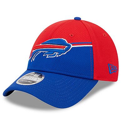 Men's New Era  Red/Royal Buffalo Bills 2023 Sideline 9FORTY Adjustable Hat