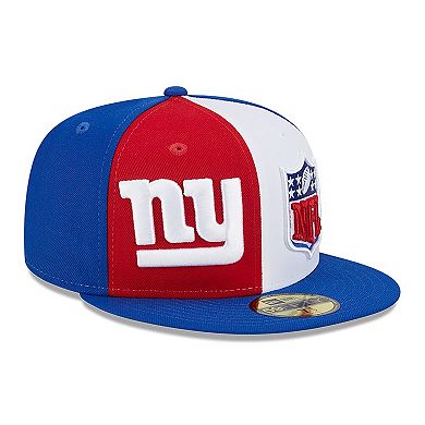 Men's New Era  Red/Royal New York Giants 2023 Sideline 59FIFTY Fitted Hat
