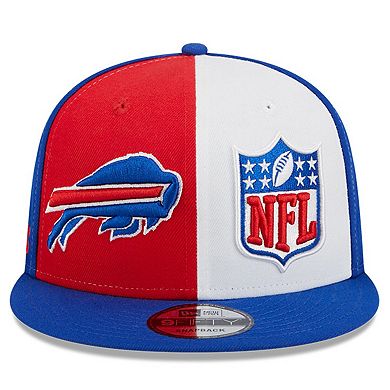 Men's New Era Red/Royal Buffalo Bills 2023 Sideline 9FIFTY Snapback Hat