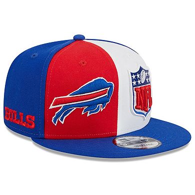Men's New Era Red/Royal Buffalo Bills 2023 Sideline 9FIFTY Snapback Hat