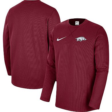 Men's Nike Cardinal Arkansas Razorbacks Pullover Sweatshirt