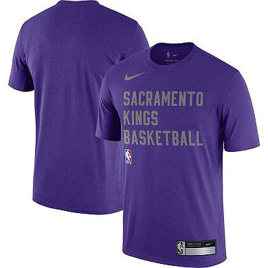 Men's Nike Purple Sacramento Kings 2023/24 Sideline Legend Performance Practice T-Shirt