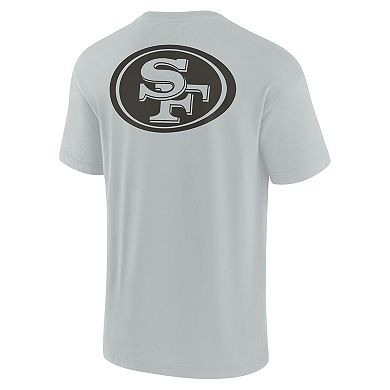 Unisex Fanatics Signature Gray San Francisco 49ers Super Soft Short Sleeve T-Shirt