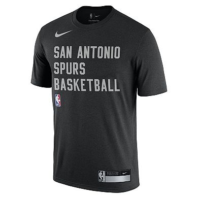 Men's Nike Black San Antonio Spurs 2023/24 Sideline Legend Performance Practice T-Shirt