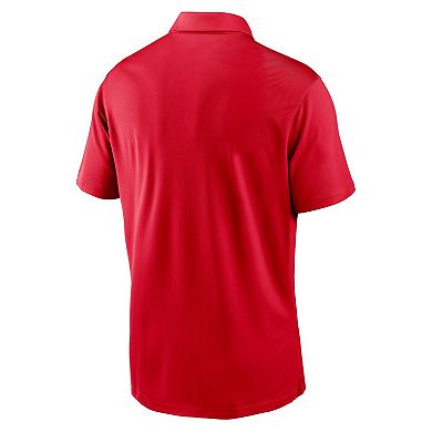 Men's Nike Red Kansas City Chiefs Franchise Team Logo Performance Polo