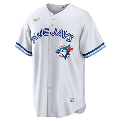 Men's Nike Fred McGriff White Toronto Blue Jays Cooperstown Collection 2023 Hall of Fame Inline Replica Jersey