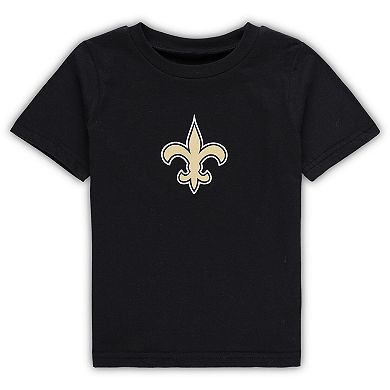 Toddler Black New Orleans Saints Primary Logo T-Shirt