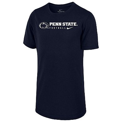 Preschool Nike Navy Penn State Nittany Lions 2023 Sideline Legend Performance T-Shirt