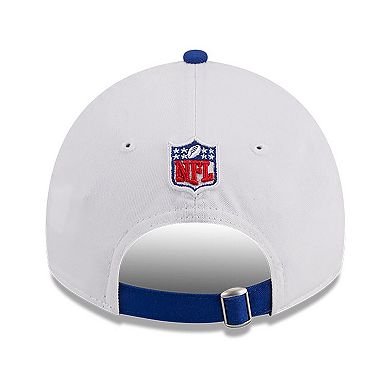Women's New Era  White/Royal Buffalo Bills 2023 Sideline 9TWENTY Adjustable Hat