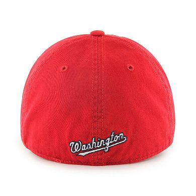 Men's '47 Red Washington Nationals Franchise Logo Fitted Hat