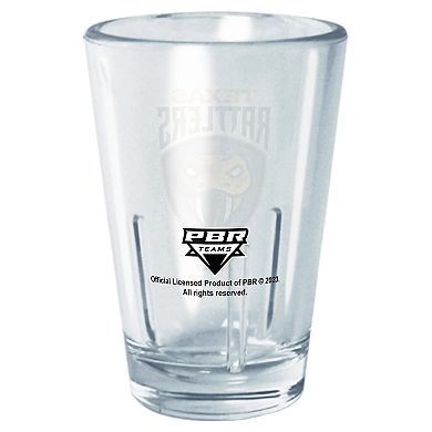 PBR Texas Rattlers Badge 2 oz. Tritan Shot Glass