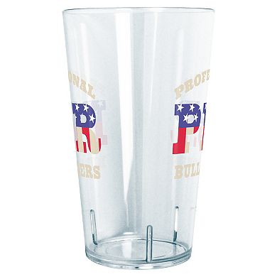 PBR USA Flag Filled Letters 24 oz. Tritan Tumbler