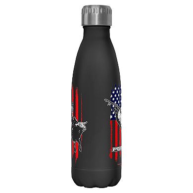 PBR USA Flag Bull Riding 17 oz. Stainless Steel Bottle