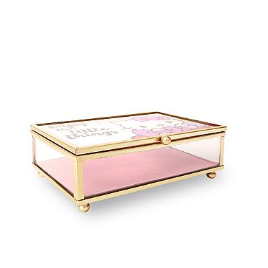 Sanrio Hello Kitty Glass Jewelry Box
