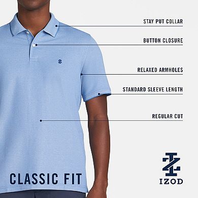 Men's IZOD Advantage Performance Short-Sleeve Polo Shirt