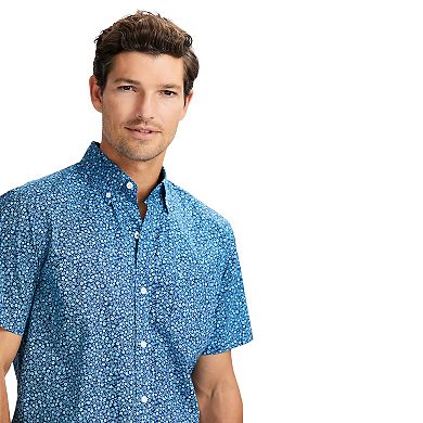 Men's IZOD Breeze Short Sleeve Button-Down Shirt