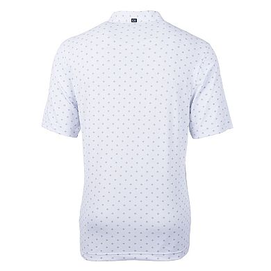 Cutter & Buck Virtue Eco Pique Tile Print Recycled Mens Polo