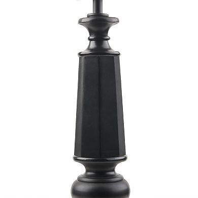 Martha Stewart Landsdown Black Table Lamp