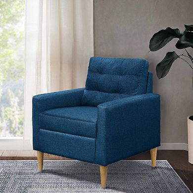 510 Design Dani Tufted Back Arm Accent Chair