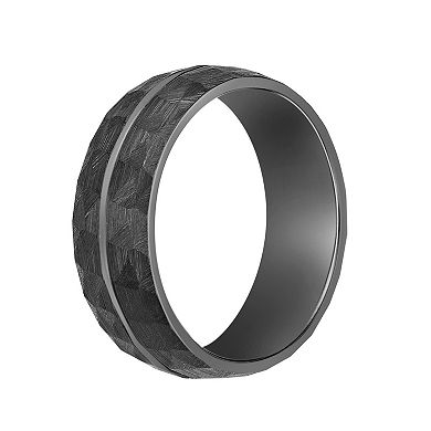 Men's LYNX Black Zirconium Ring