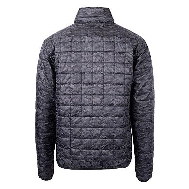 Cutter & Buck Rainier PrimaLoft® Mens Eco Insulated Full Zip Printed Puffer Jacket